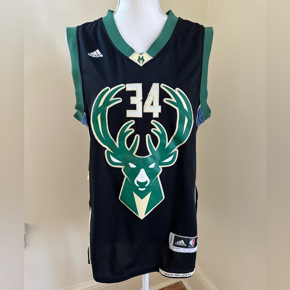 Yanis Antetokounmpo NBA Milwaukee Bucks Jersey Small